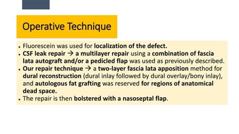 Endoscopic Endonasal Approaches For Reconstruction Of Traumatic