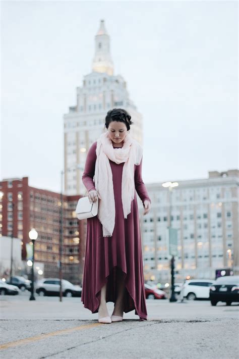 Outfit Inspiration Featuring Blush Tones Dainty Jewells Modest Clothing For Women Girls