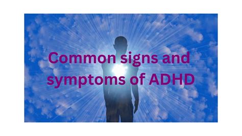 Common Signs And Symptoms Of Adhd One News Page Video