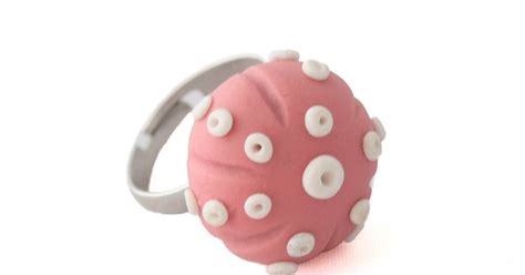 Lottie Of London S Polymer Clay Blog Polymer Clay Sea Urchin Ring