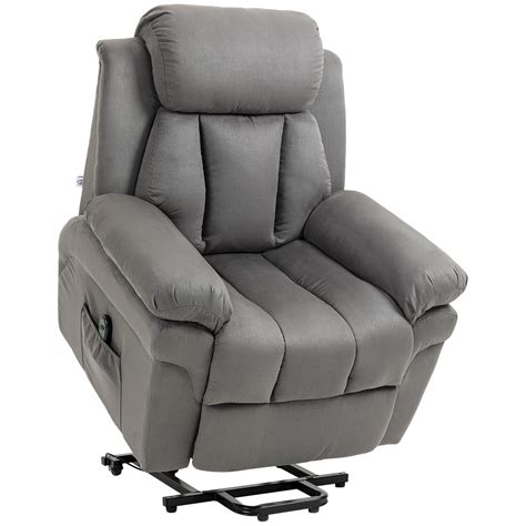 Homcom Fauteuil De Relaxation Lectrique Fauteuil Releveur Inclinable