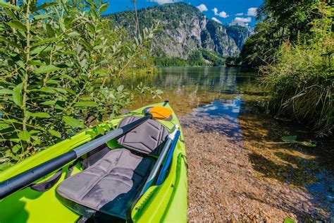 Premium Photo Scenic Lake Kayaking