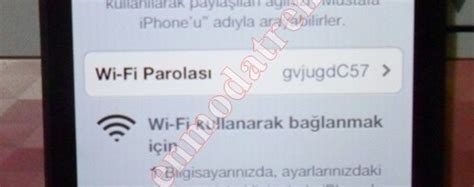 İphone 5 modem olarak kullanma resimli anlatım