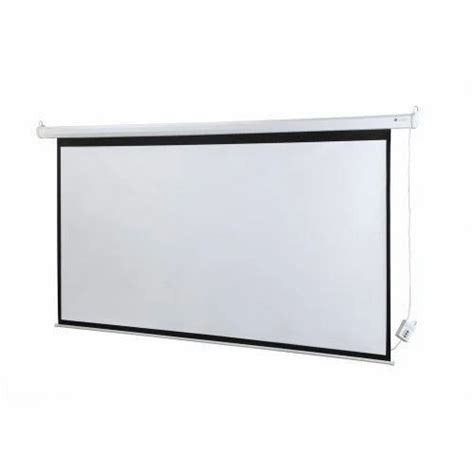 White Motorized Projector Screen, for Outdoor Type at Rs 1500 in Pune