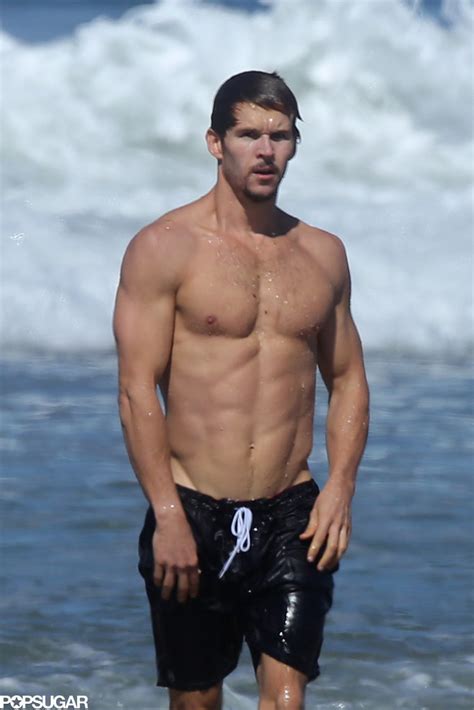 Ryan Kwanten Shirtless On The Beach In La Pictures Popsugar Celebrity