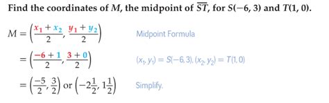 Midpoint And Distance Katelyn Miller Library Formative