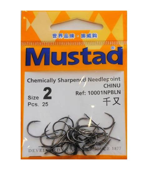 Mustad Chinu Anzuelos De Pesca Muy Resistentes