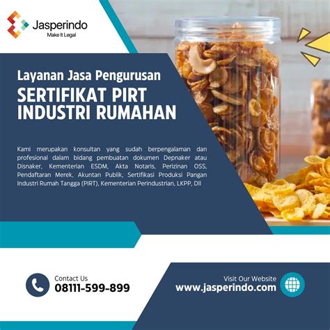 SERTIFIKAT PIRT INDUSTRI RUMAHAN Jasa Lainnya Di Carousell