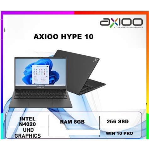 Jual Laptop Axioo Hype Intel N Gb Ssd Gb Win Shopee