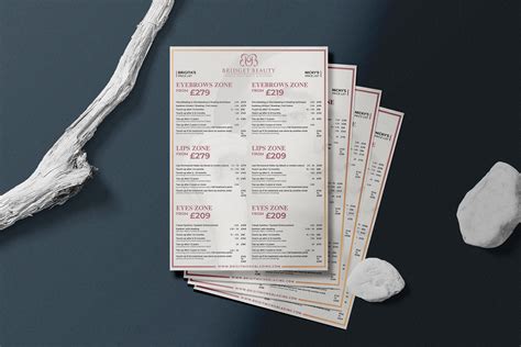 Price List Design Behance