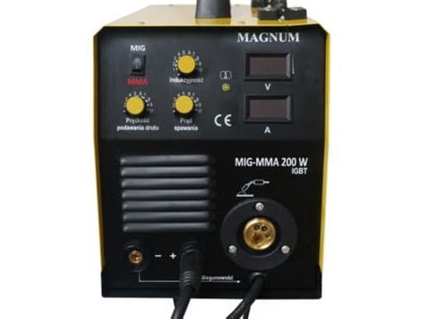 SPAWARKA MIGOMAT MAGNUM MIG 200 W MMA MAG IGBT