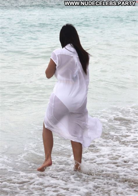 Kim Kardashian Bikini Beautiful Celebrity Paparazzi Posing Famous And Uncensored