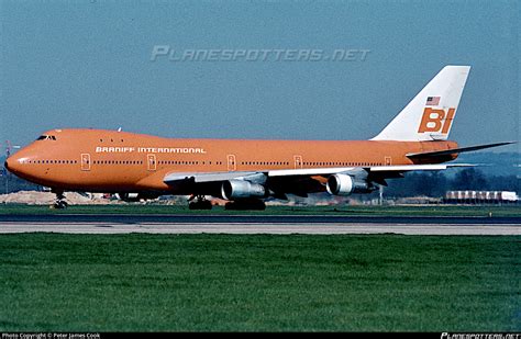 N601BN Braniff International Airways Boeing 747 127 Photo By Peter