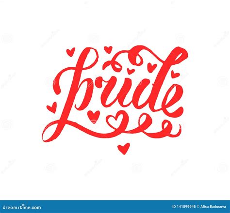 Vector Abstract Doodles Pattern Hand Written Pride Love Peace Lettering With Rainbow Gay