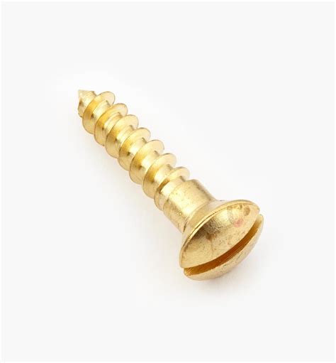 Oval Head Brass Screws Lee Valley Tools