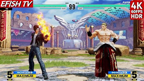 Kyo Kusanagi Vs Geese Howard Hardest Ai Kof Xv Youtube