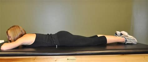 Prone Knee Bend