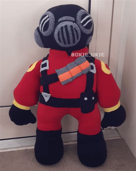 Pyro From Tf2 Plushie Made By Me 3 Rindieplushies