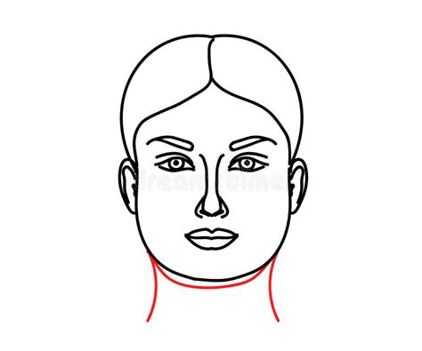 Girl Face Double Chin Stock Illustrations 60 Girl Face Double Chin