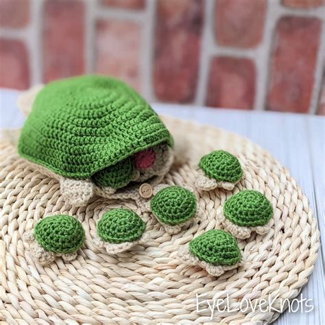 Turtle Memory Game Crochet Pattern Review Eyeloveknots