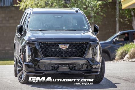 Cadillac Escalade V Prototype Spy Shots No Camo May