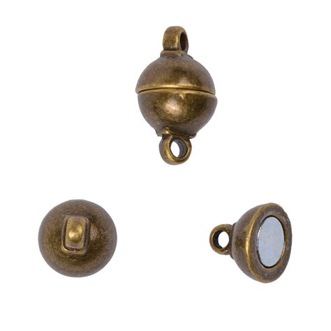 Купить Замок магнитный Бочонок MAGIC 4 HOBBY для бус арт.MH.111910-4 цв ...