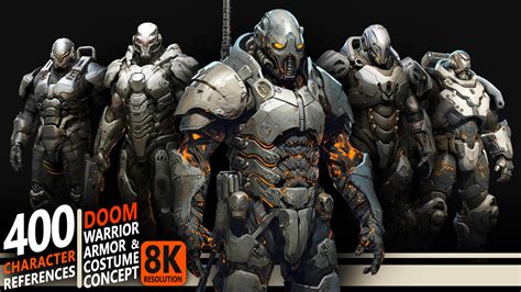 ArtStation - 400 Doom Warrior Armor & Costume Concept - Character ...