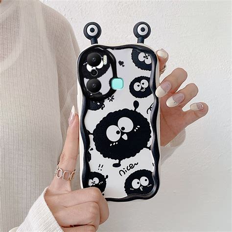 สาหรบ Infinix Hot 20 Hot20 Play เคสโทรศพท ซลโคนนม นารก เคสดานหลง Shopee Thailand