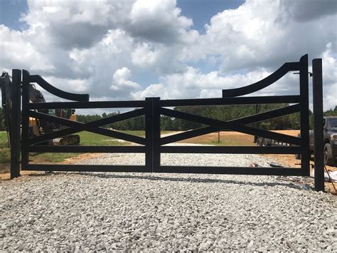 Driveway Estate Gates Wrought Iron Farm Gate Etsy