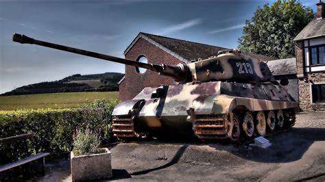 Ww 2 King Tiger 213 Ss Panzer Abteilung 501 KÖnigstiger La Gleize Belgian Ardennes