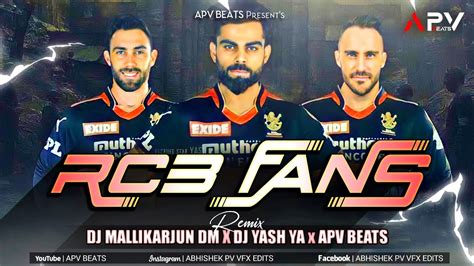 RCB Dj Song Royal Challengers Banglore Remix Dj Mallikarjun Dm X