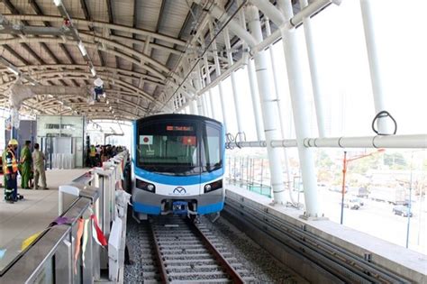 HCM Citys 1st Metro Line To Be Finished By Year End