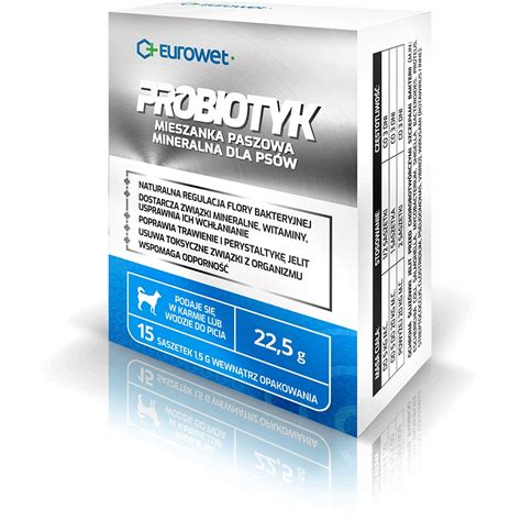 EUROWET Probiotyk dla psów 15x1 5g 9671220691 Allegro pl