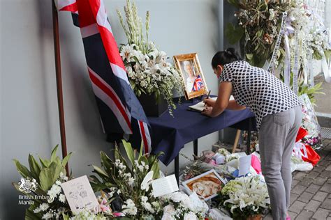 British Embassy Manila 🇬🇧🇵🇭 On Twitter Our Sincerest Gratitude To All Those Who Have Mourned