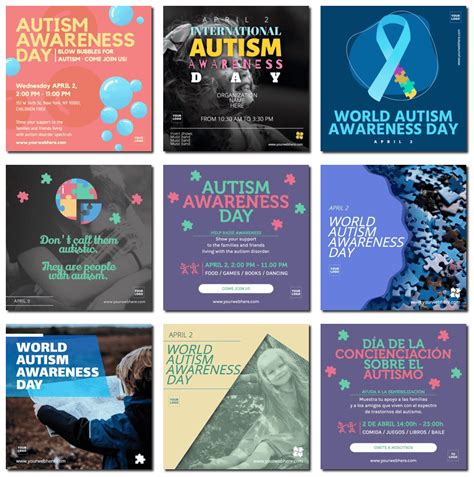 Create A World Autism Awareness Day Poster