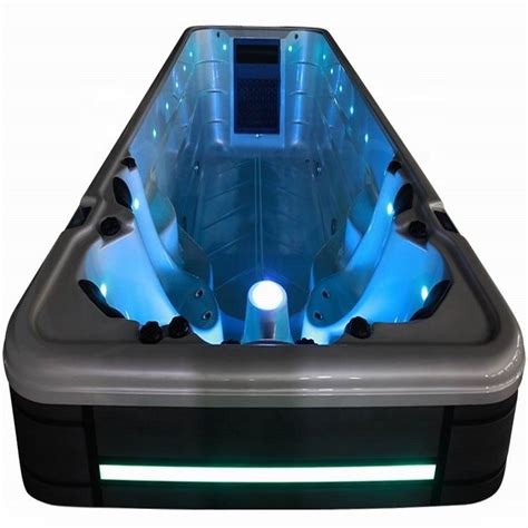 China Popular Swimming Pool Whirlpool With Massage Hot Tub SPA Endless Swimming Pool And