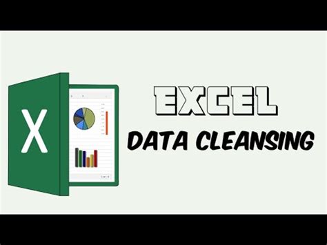 How To Do Data Cleansing In Excel Youtube