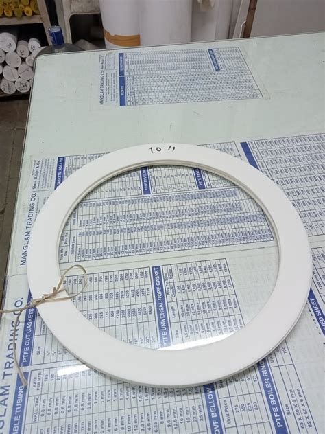 PTFE Gasket 10 inch, For Industrial, Thickness: 1mm at Rs 235/piece in ...