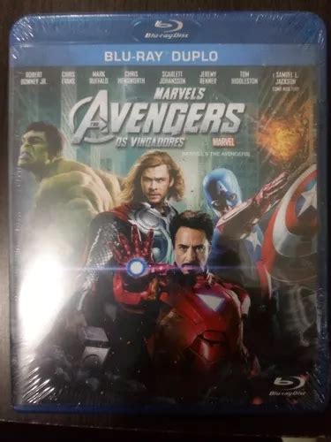 Blu Ray Os Vingadores Duplo Lacrado De Fábrica Raríssimo Frete grátis