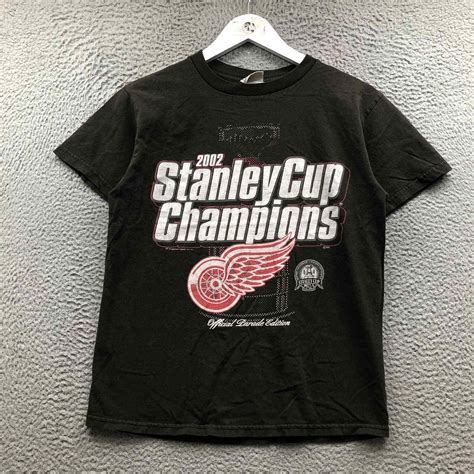 Vintage 2002 Detroit Red Wings Stanley Cup Champions Gem