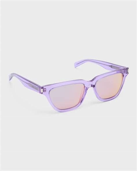 Fendi Olock Monochrome Acetate Cat Eye Sunglasses Neiman Marcus