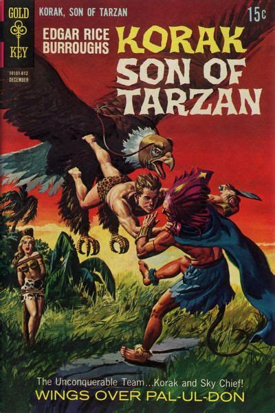 GCD Cover Edgar Rice Burroughs Korak Son Of Tarzan 26 Conan