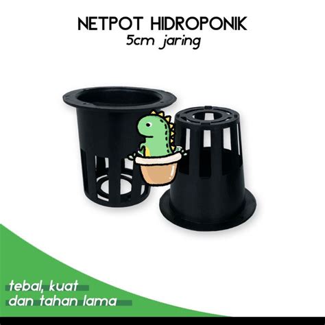 Jual Netpot Hidroponik 5 Cm Shopee Indonesia