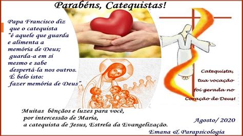 Mensagem Para O Dia Do Catequista - Dia do Catequista - Emana & Parapsicologia