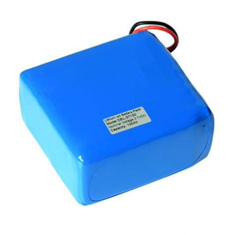 Large Lipo Battery Pack 3 7V 100ah With PCB And Wires For CCTV Camera