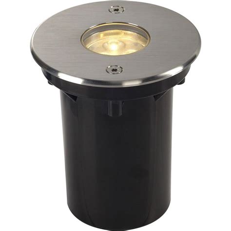 Luminaria Led Empotrable Suelo Exterior Slv Dasar Acero Inox