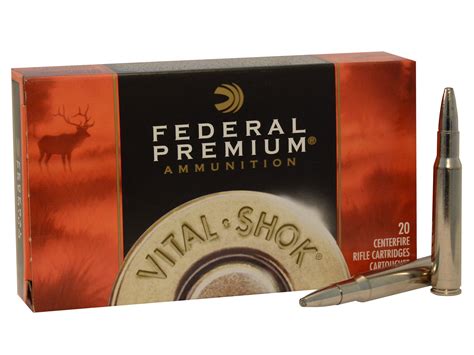 Federal Premium 30 06 Springfield Ammo 200 Grain Bonded Round Nose