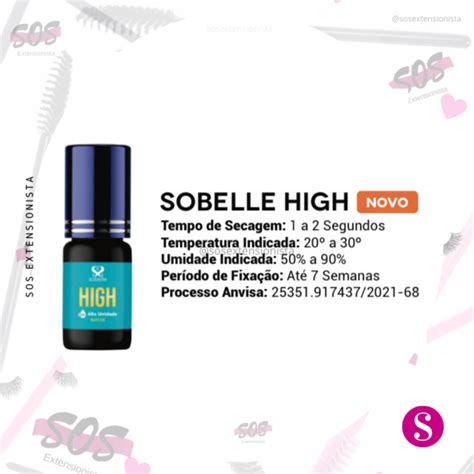 Adesivo HIGH Sobelle Comprar Em SOS EXTENSIONISTA