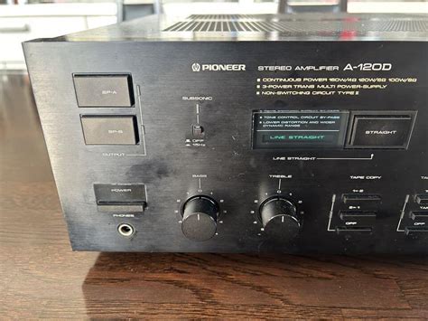 Pioneer A-120D Integrated Vintage Amplifier Working from japan | eBay