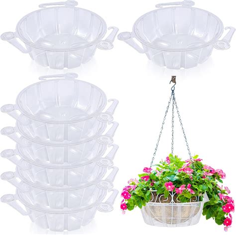 Amazon Marsui Pcs Hanging Plant Drip Trays Inch Hanging